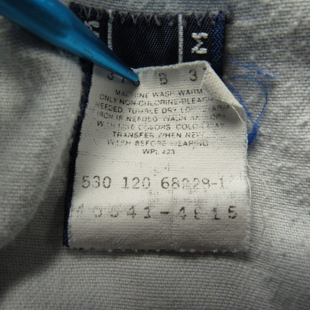 Vintage Levis 541 Jeans Men 36x29 Black Tab With Skosh Blue Denim Tag 38x30 USA - Picture 4 of 13
